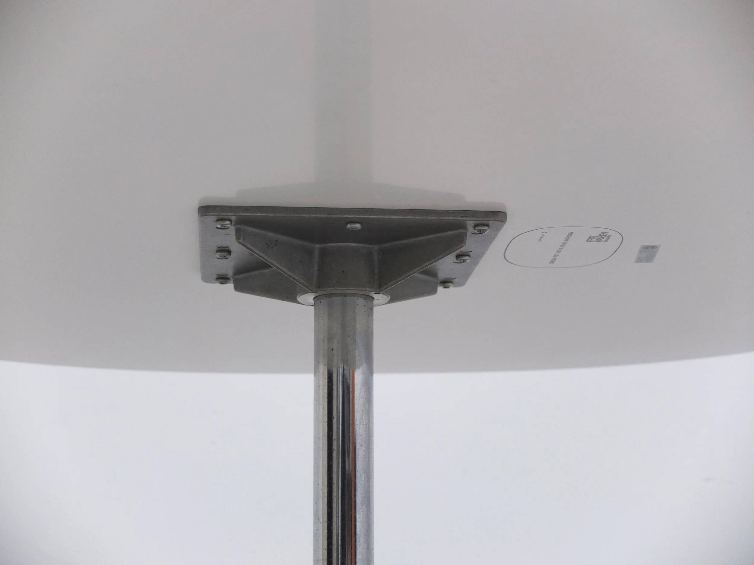 'Super-Circular' table by Piet Hein & Bruno Mathsson for Fritz Hansen, 1968