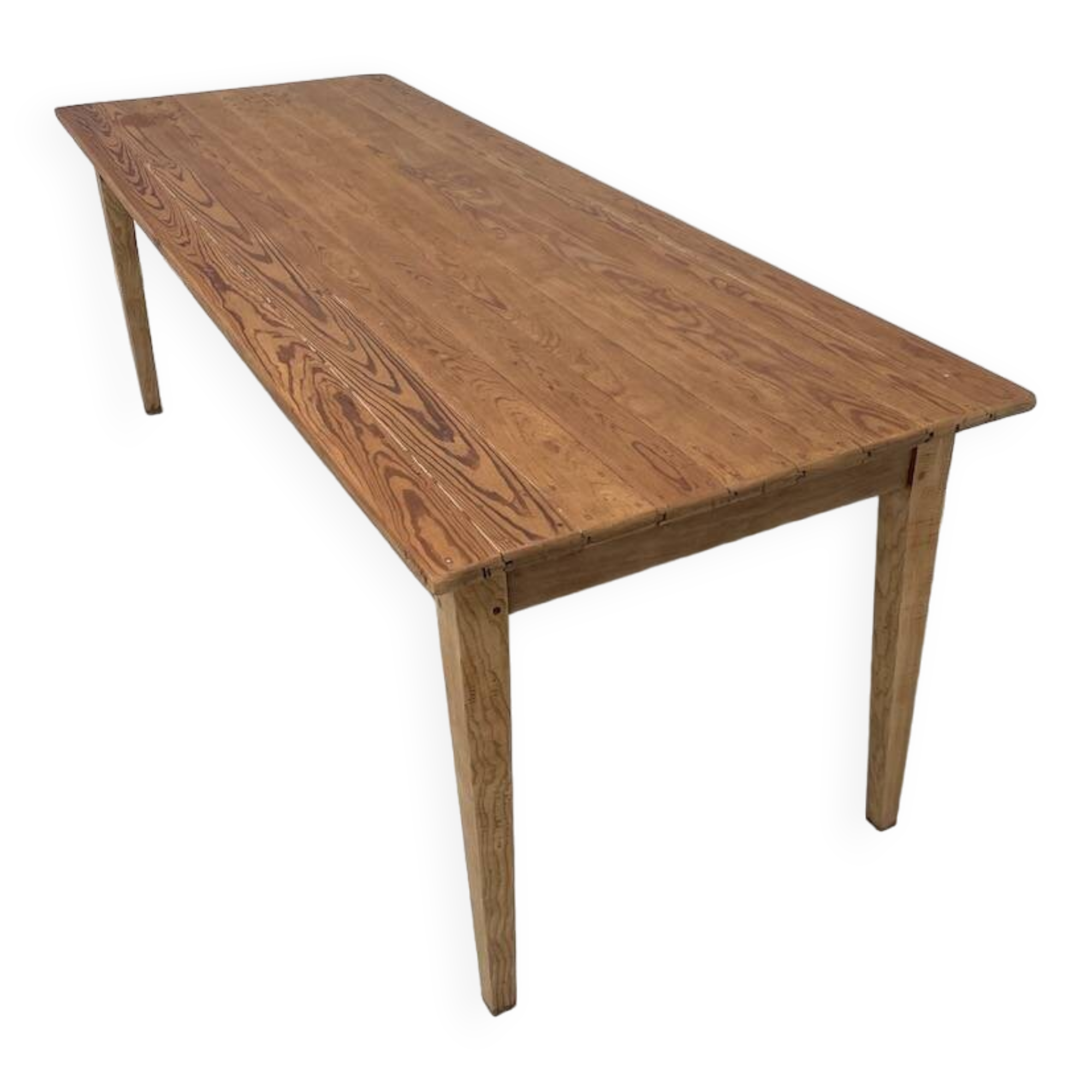 Pine and oak farmhouse table 220 cm