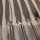 11 dessert knives with 800 silver handles, Swiss goldsmith Jezler net