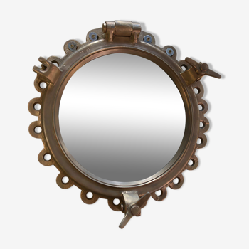 Mirror Bronze boat porthole 1920