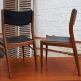 Lot of 6 Scandinavian chairs