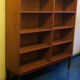 Mid century danish teak bookshelf 1960s