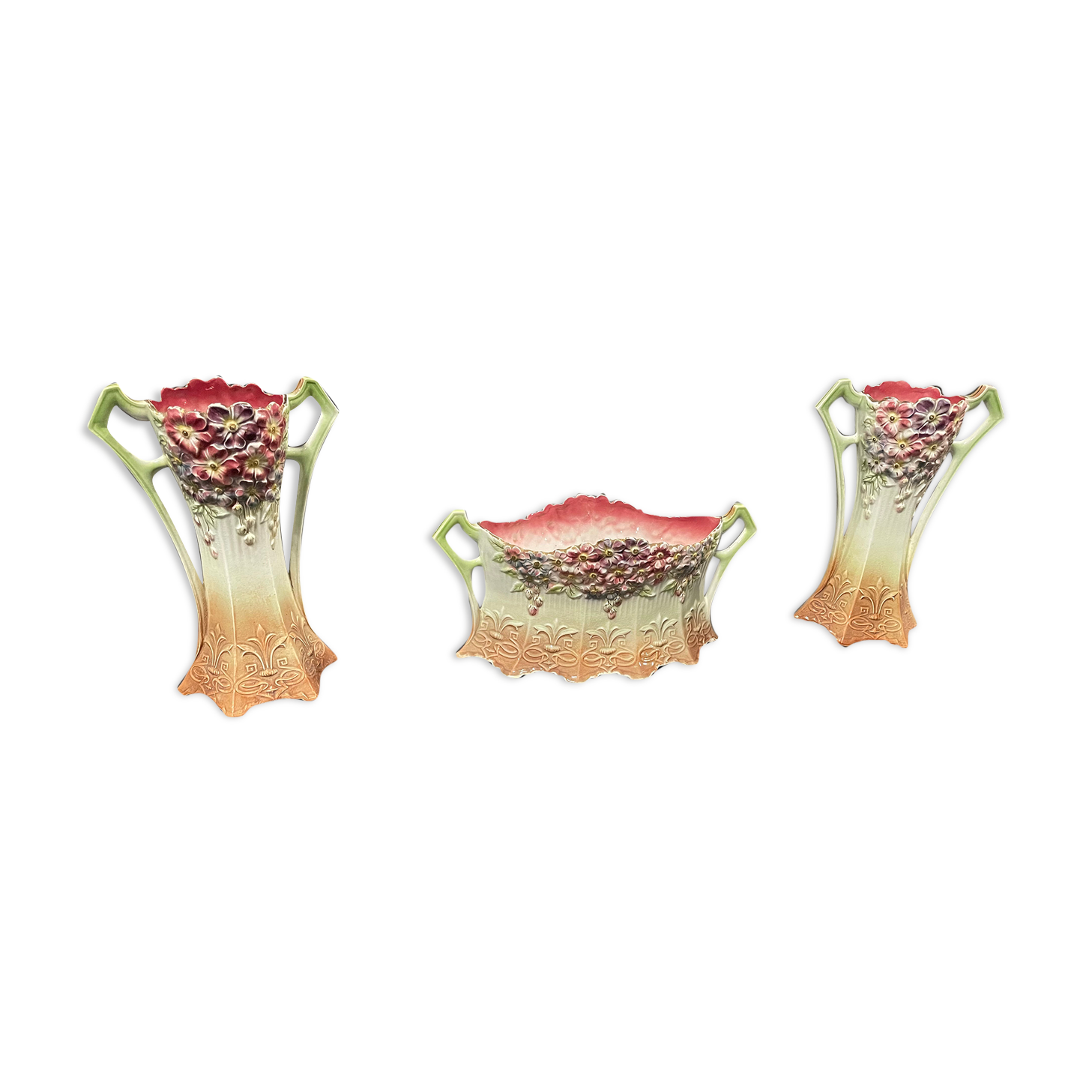 Series of 3 slurry planters