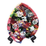 Ceramic plate dressing table