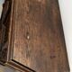 Pair of Gothic style cabinets in dark oak from the 19th century.