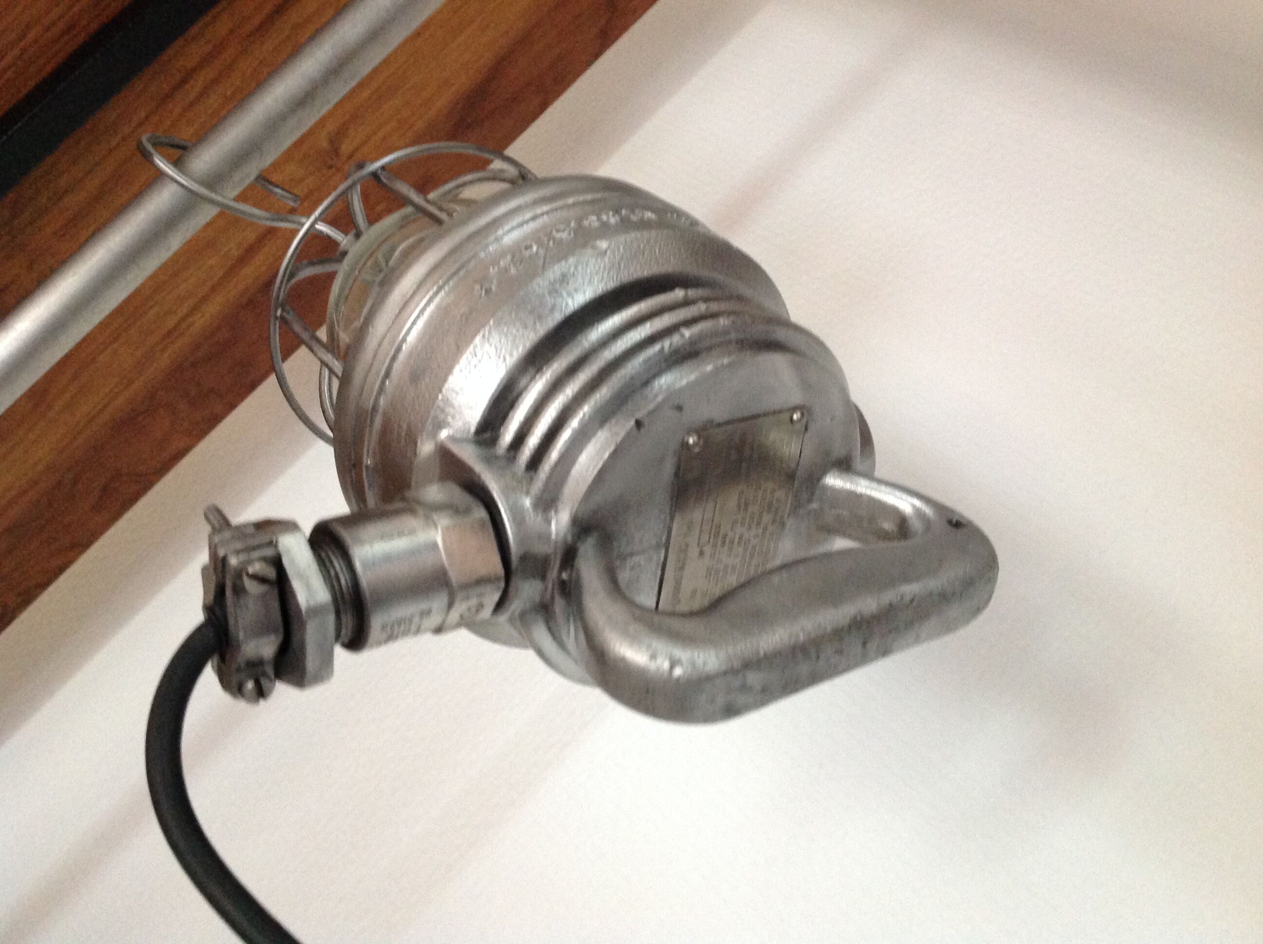 Legrand workshop walkman in industrial style aluminum