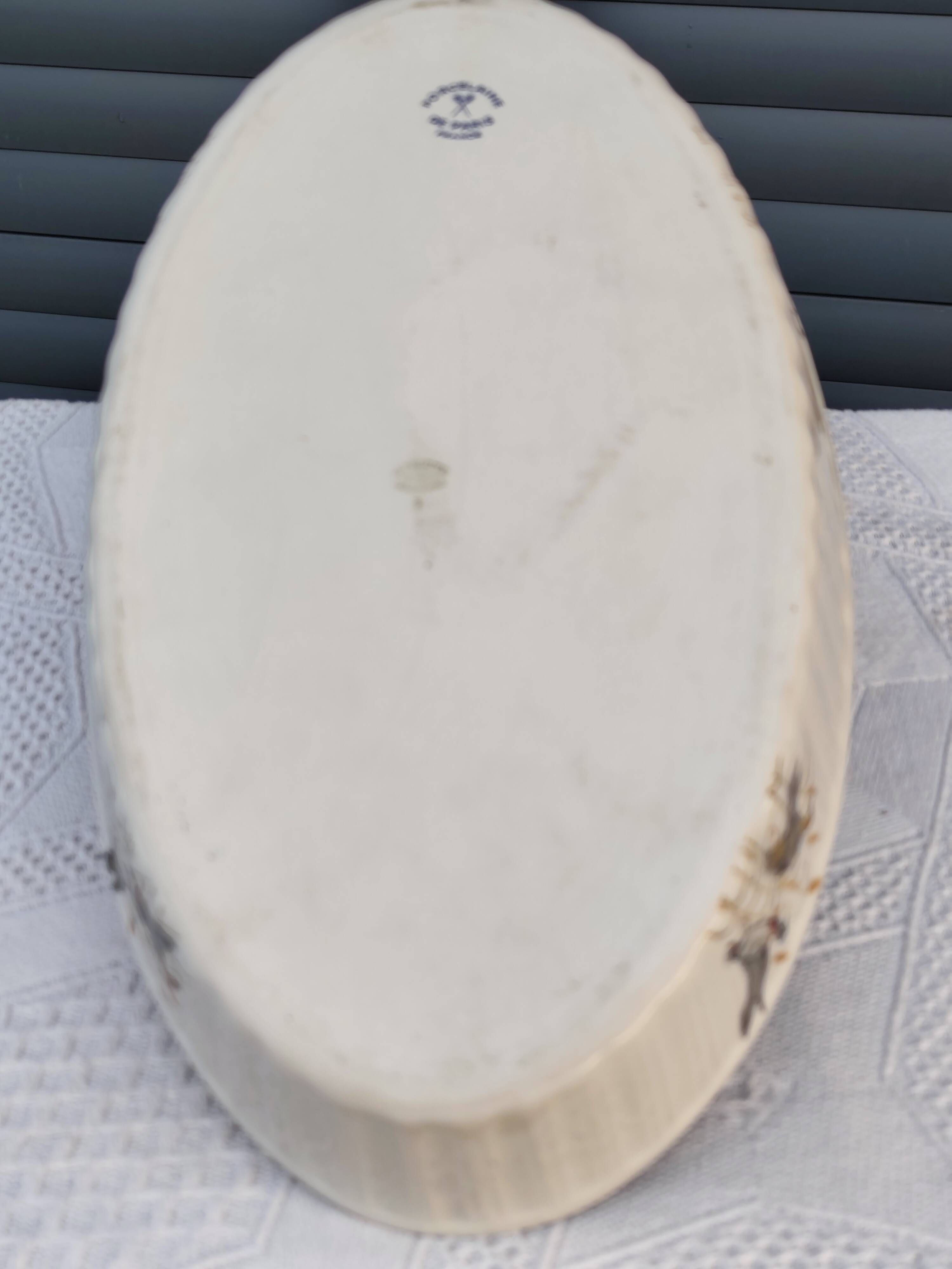 Vintage paris porcelain plate