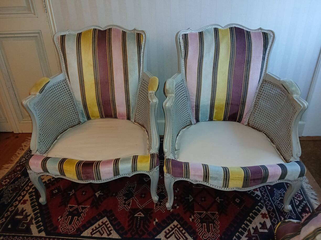 Pair of armchairs