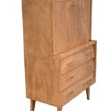 Secretary dresser vintage compass feet 1950