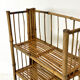 Shelf in vintage rattan 60's