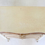 Golden cream antique French vintage Dresser