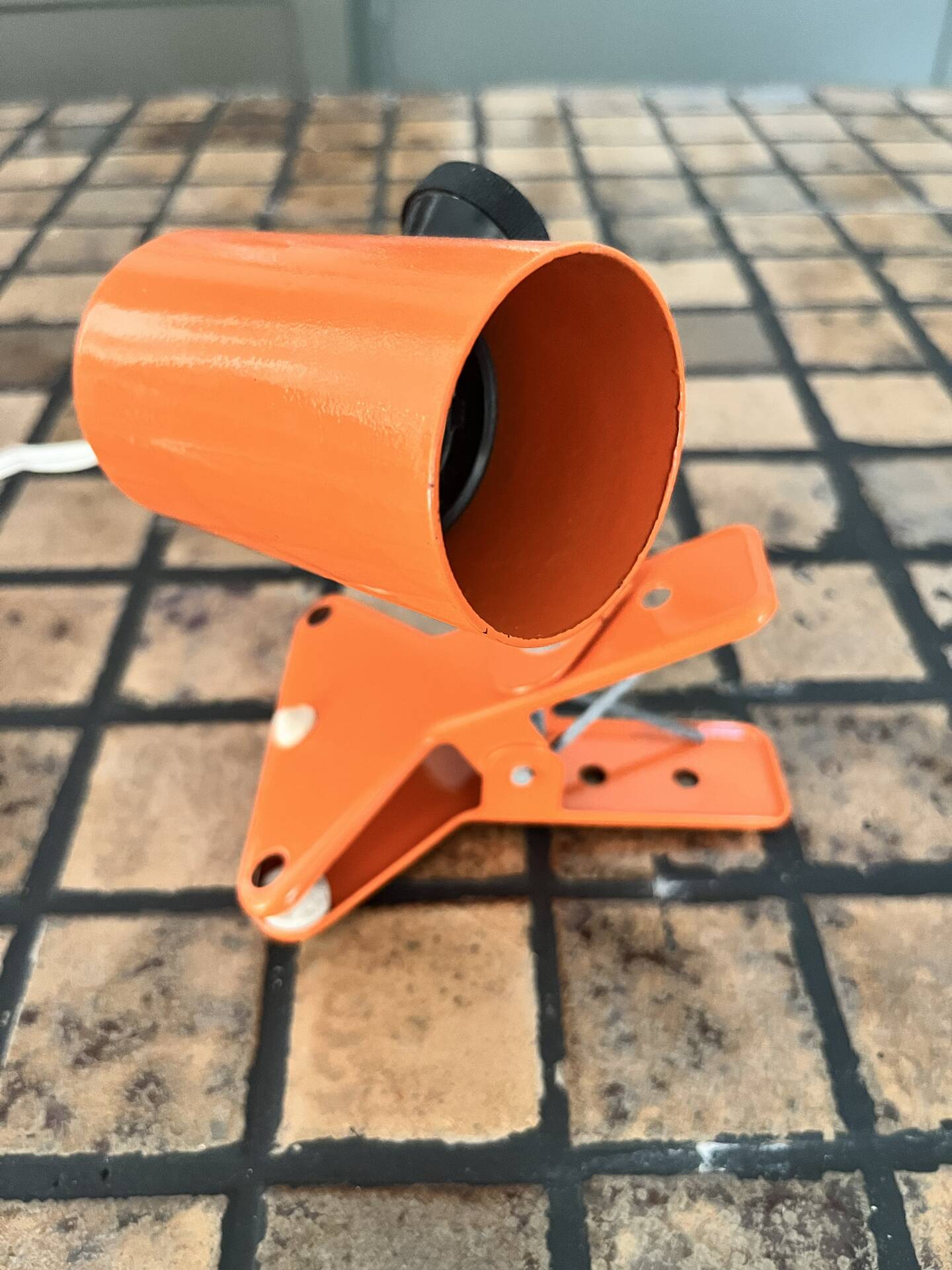 Orange spot pin