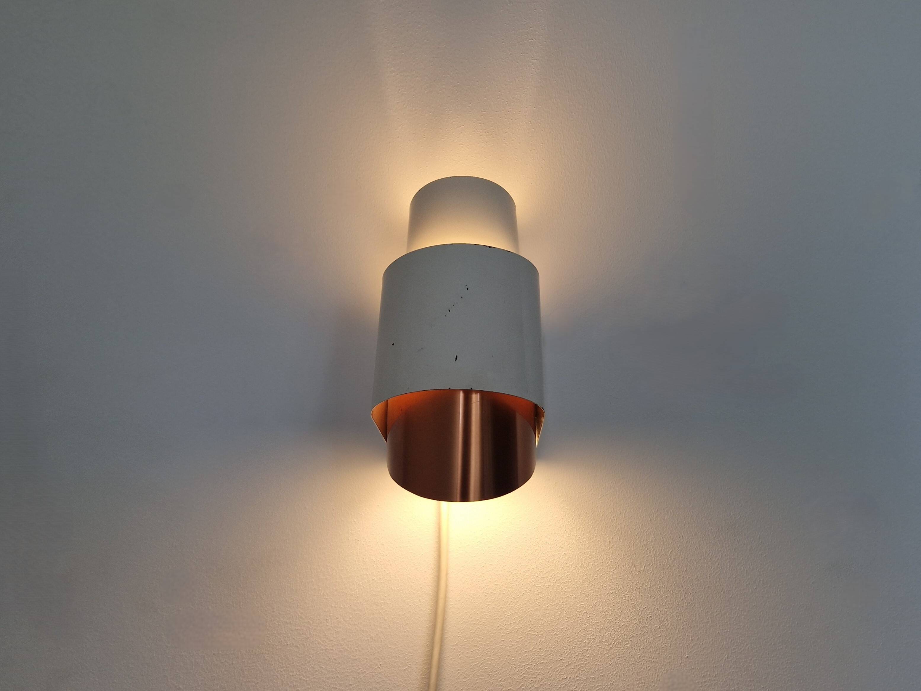 V-317 wall lamp by Hans-Agne Jakobsson for Markaryd, Sweden 1960's