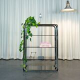 Chrome tubular shelf