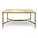 Marble top coffee table