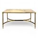 Marble top coffee table