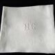 6 old damask linen napkins NG 67 x 76 cm