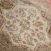 Pale Red & Brown Classic Persian Rug, 124x197Cm