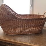 Rattan cradle