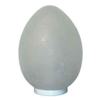 Lampe œuf moucheté en verre de Murano Domec vintage 1970