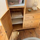 Vintage asymmetrical wardrobe