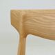 Pair of linen dining chairs