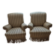 Pair of toad armchairs