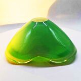 Grand cendrier ou fourre-tout en verre de Murano des années 1960 par Flavio Poli pour Seguso.