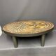 Sun coffee table in lava stone period 1960