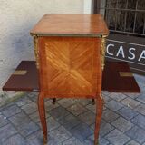 Louis XV Marquetry Bar Cabinet