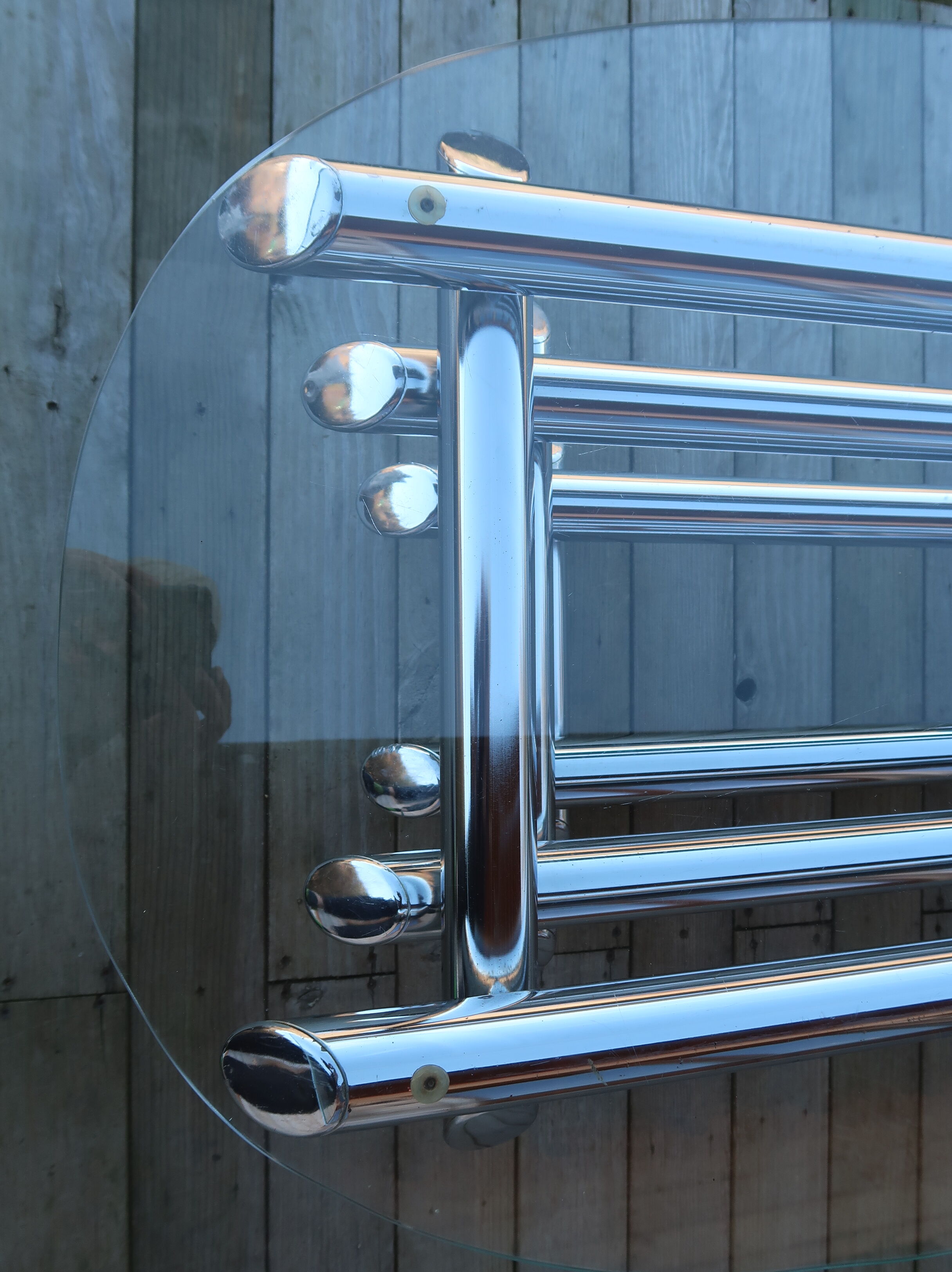 Chrome tubular table 70 ́s