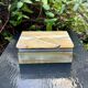 Onyx catchall box from the 1960s, vintage Italy.