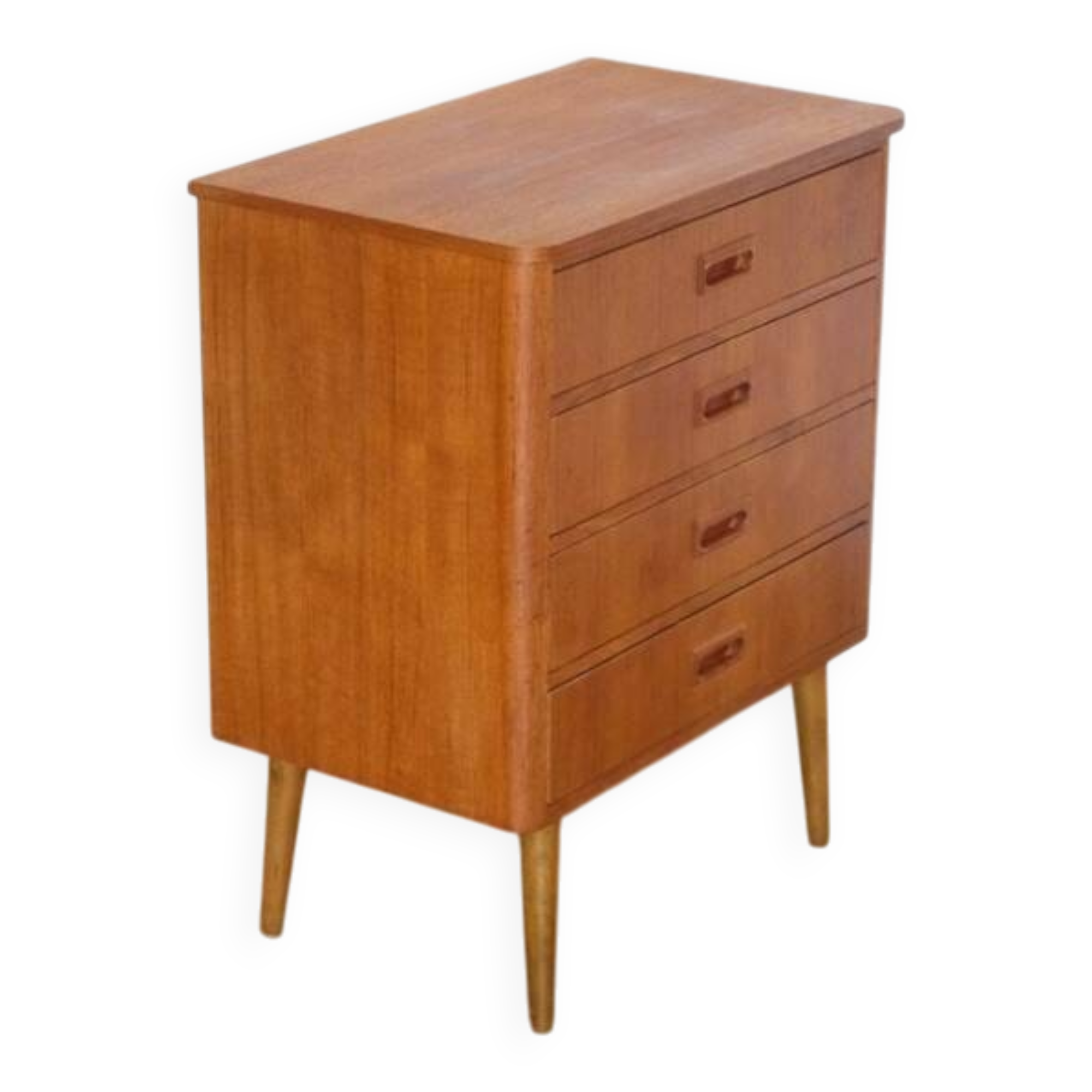 Commode vintage scandinave en teck 1960