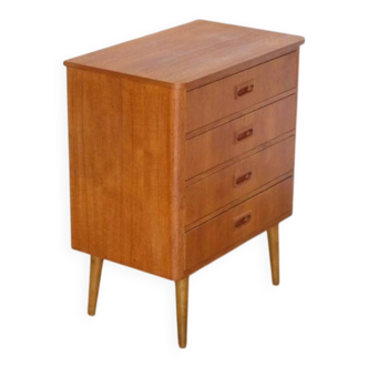 Commode vintage scandinave en teck 1960