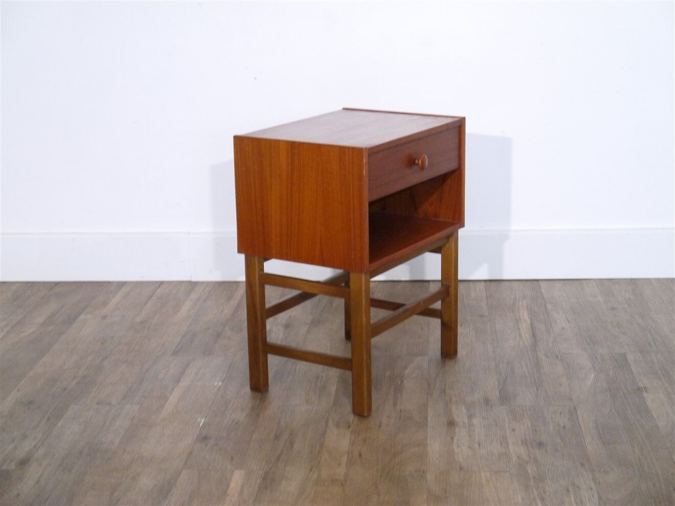 Vintage Scandinavian teak accent furniture 1960