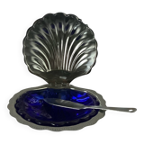 Vintage Shell Butter Dish – Art Deco Style