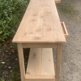 Oak draper's table 3 m
