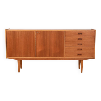 Elegant-lined Scandinavian 1960s sideboard