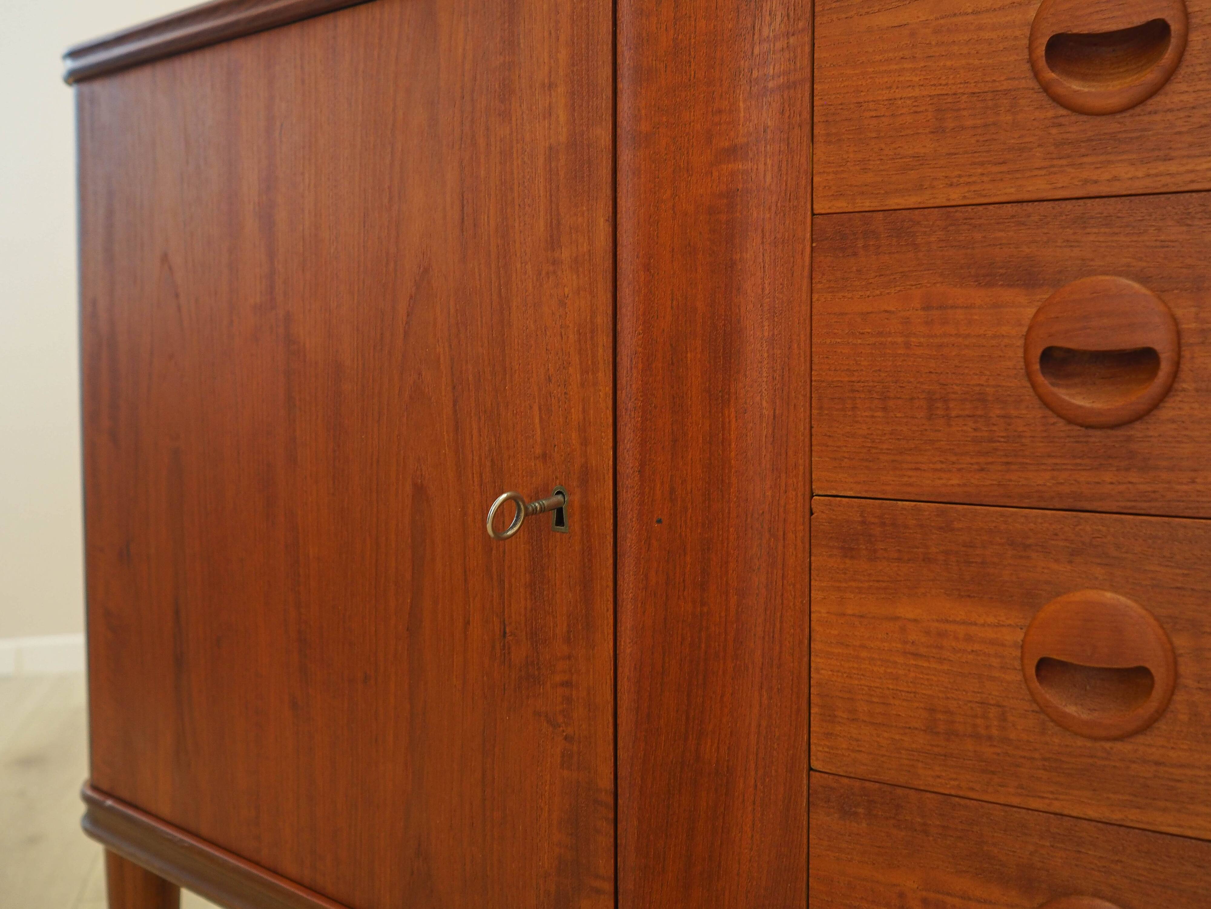 Teak sideboard, Danish design, 1960s, made in Denmark