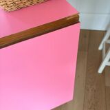 Vintage "Raspberry" chest of drawers
