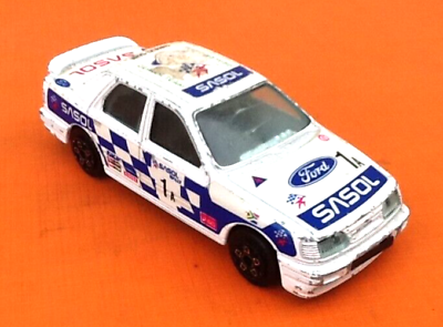 Miniature car Ford Sierra Sasol Burago Scale: 1/43rd Made in Italy