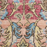 Farmhouse floral vintage rug 256x137cm