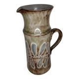 a ceramic jug signed by Yannick Chureau in Millau