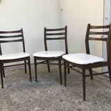 Chaises scandinaves en teck