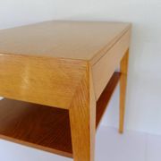 Severin Hansen, Table chevet  Scandinave 1950 En Chêne