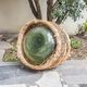 Demijohn covered with wicker