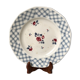 Round serving dish Digoin Sarreguemines model "Bastia" years 30-40