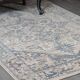 Tapis oriental 240x340 cm bleu ciel