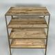 Vintage Industrial Shelf Rack