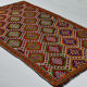 Tapis en kilim artisanal anatolien 283 cm x 141 cm